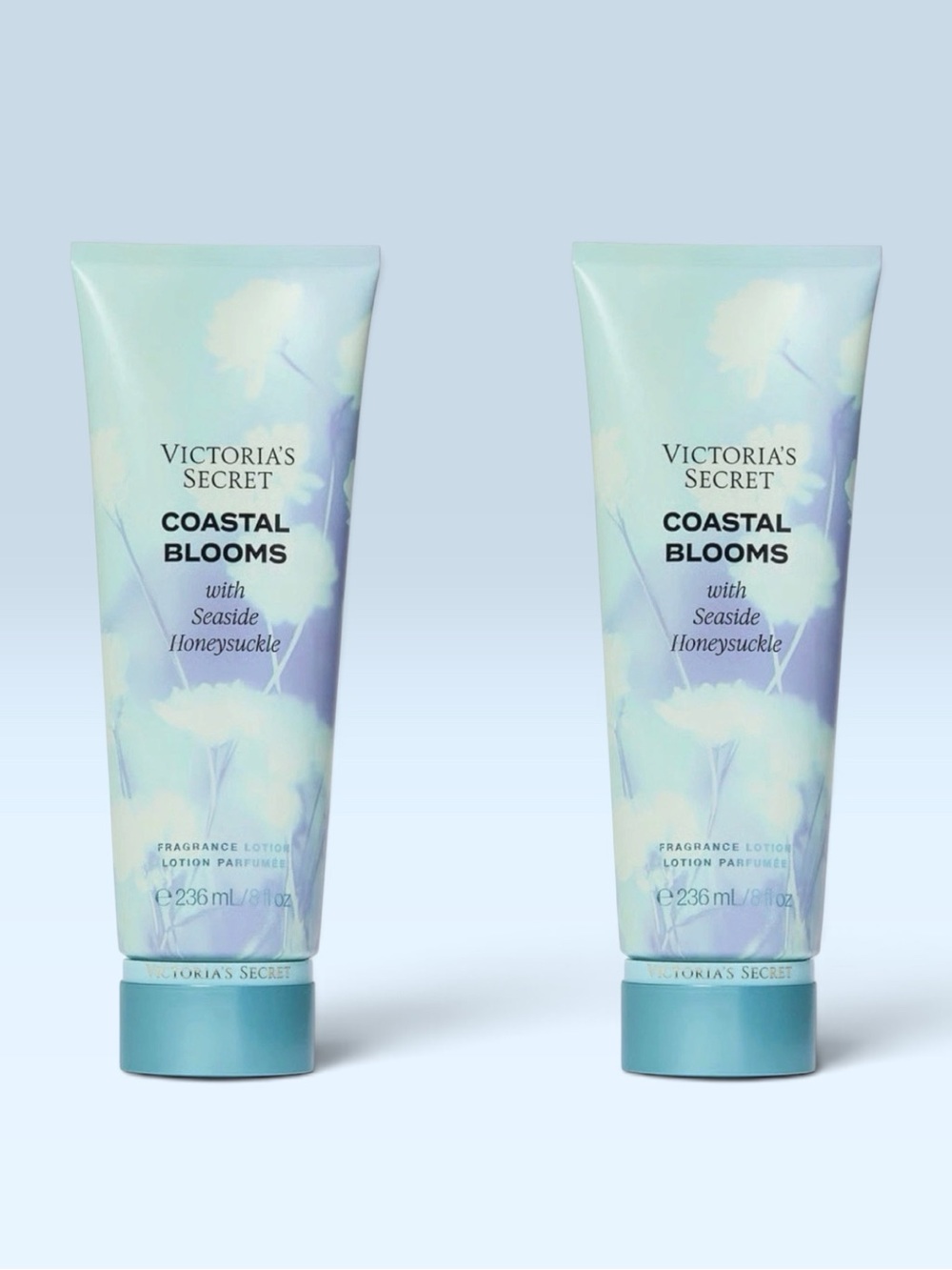 Victoria's Secret COASTAL BLOOMS Fragrance Lotion ~ 8 fl.oz. ( Lot of 2 )